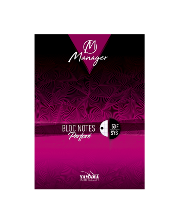 BLOC NOTES A4 YAMAMA MANAGER SEYES PERF