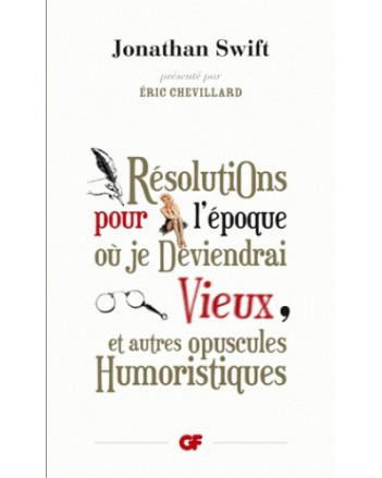 RESOLUTIONS POUR L EPOQUE OU JE DEVIENDRAI VIEUX