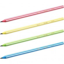 CRAYON NOIR BIC EVOLUTION STRIPES