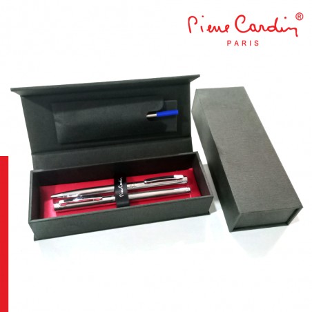 PIERRE CARDIN COFFRET STYLO LUXE MILLENIUM CHROME I117+I119
