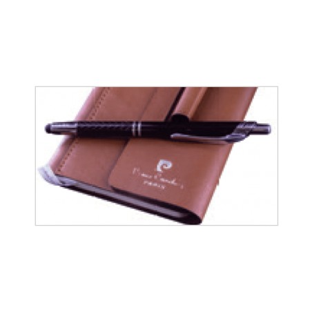 PIERRE CARDIN COFFRET NOTE BOOK + STYLO PC15