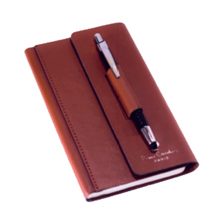 PIERRE CARDIN COFFRET NOTE BOOK + STYLO PC15