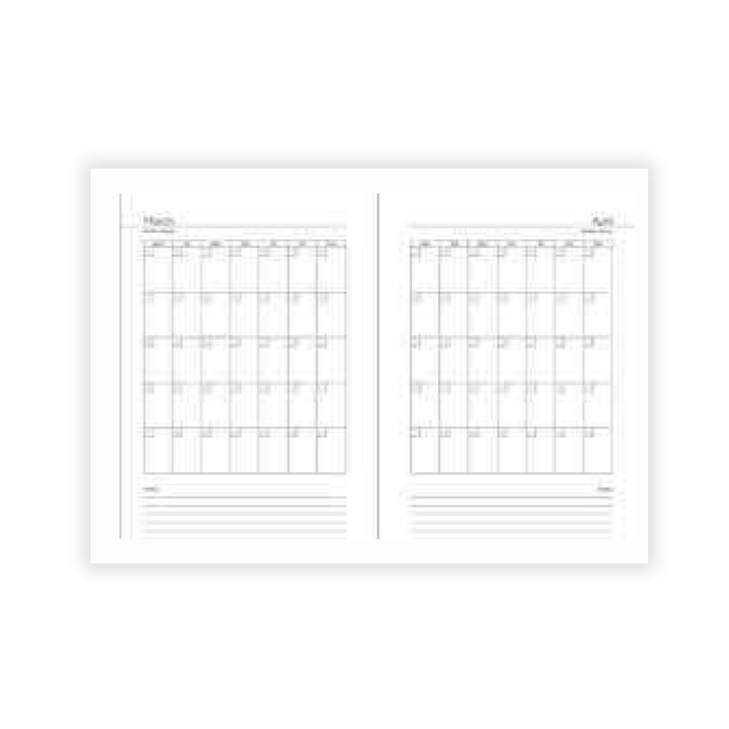 Planner Semainier - PICASSO - Avec Date