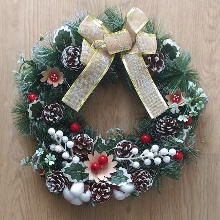 Couronne Décoration Noël MM Papillon