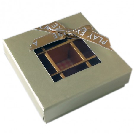 Boite Cadeau Chocolat Carré PM - Réf. 057739