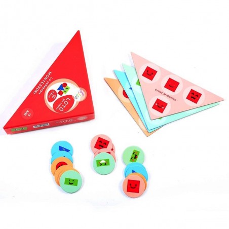 Loto des Formes - Pédagogie Montessori - Lisa Toys