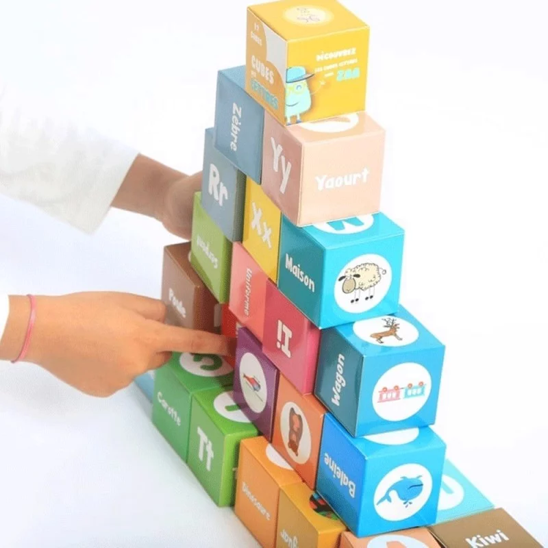Cube des Lettres - J'Apprends l'Alphabet avec Lee - Lisa Toys