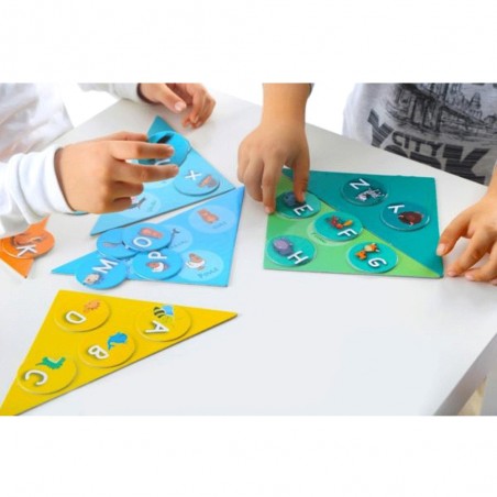 Grand Loto 4en1 Chiffres Lettres Couleurs & Saisons - Lisa Toys