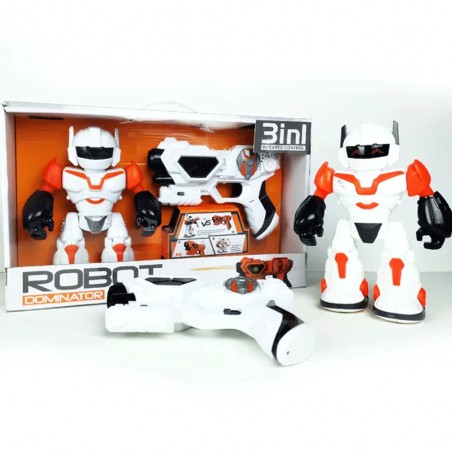 Robot Dominator 3en1 Controle Infra-Rouge