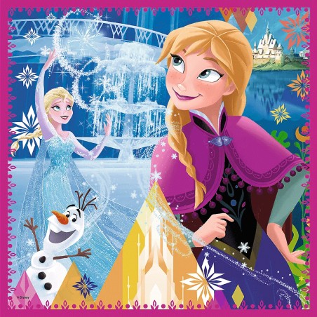 Puzzle Frozen Disney 3en1 - Trefl