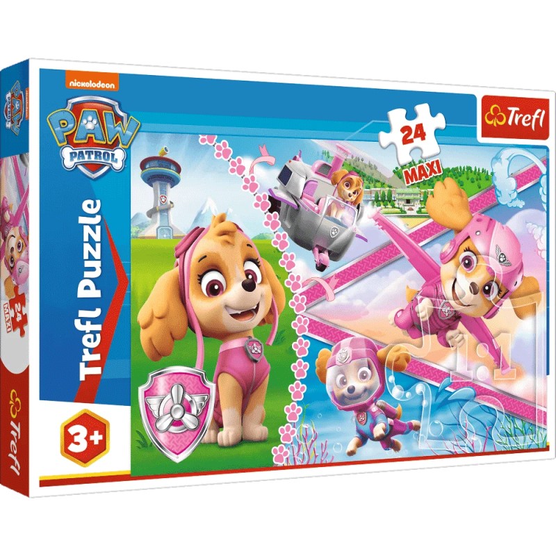 Puzzle Paw Patrol 24pcs Maxi - Trefl