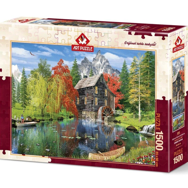 Puzzle d'Art "Fishing by the Mill" 1500pcs - Code. 4550