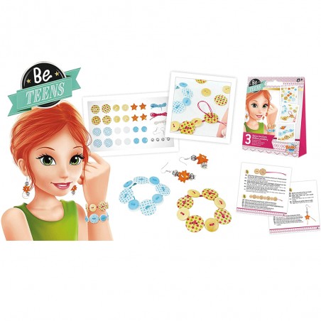 Bijoux Boutons - Be Teens - Buki - Réf. BE301