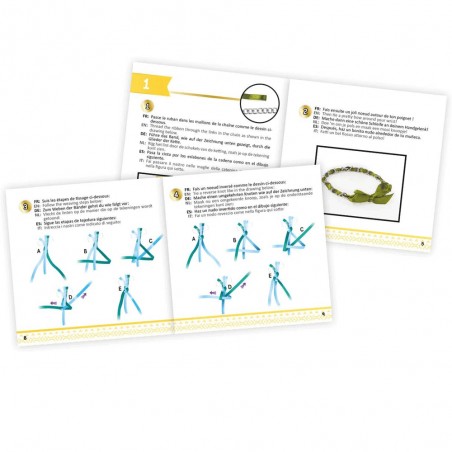 Bracelets Rubans - Be Teens - Buki - Réf. BE302