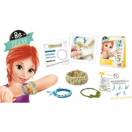 Bracelets Rubans - Be Teens - Buki - Réf. BE302