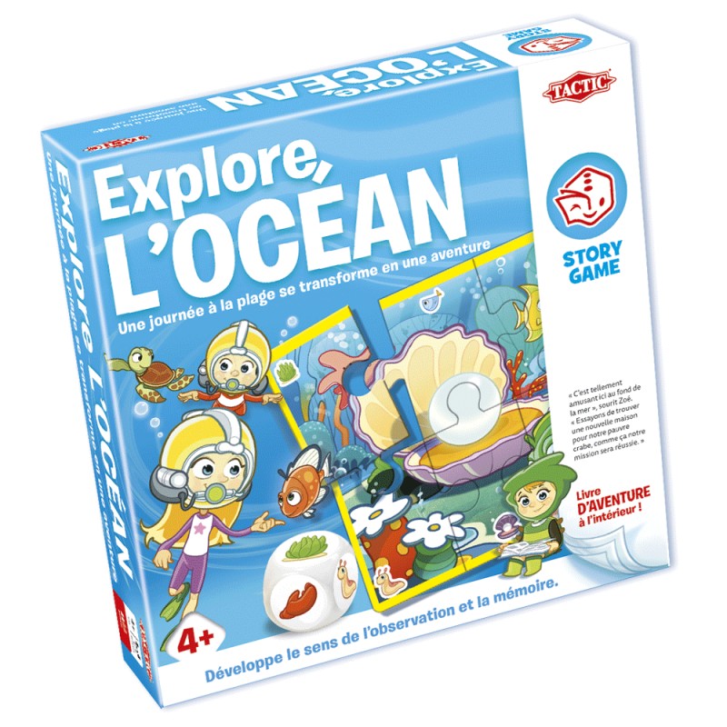 Explore l'Ocean - Story Game - Tactic - Réf. 54863