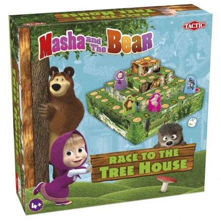 Masha et l'Ours : Le Jeu du Serpent et de l'Echelle - Tactic - Réf. 56056