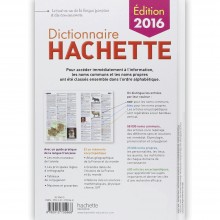 Dictionnaire Hachette 2016