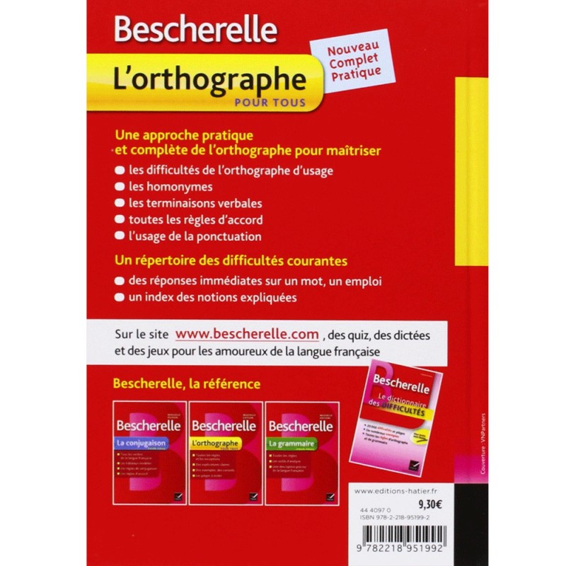 Bescherelle Français Le Coffret - Hatier