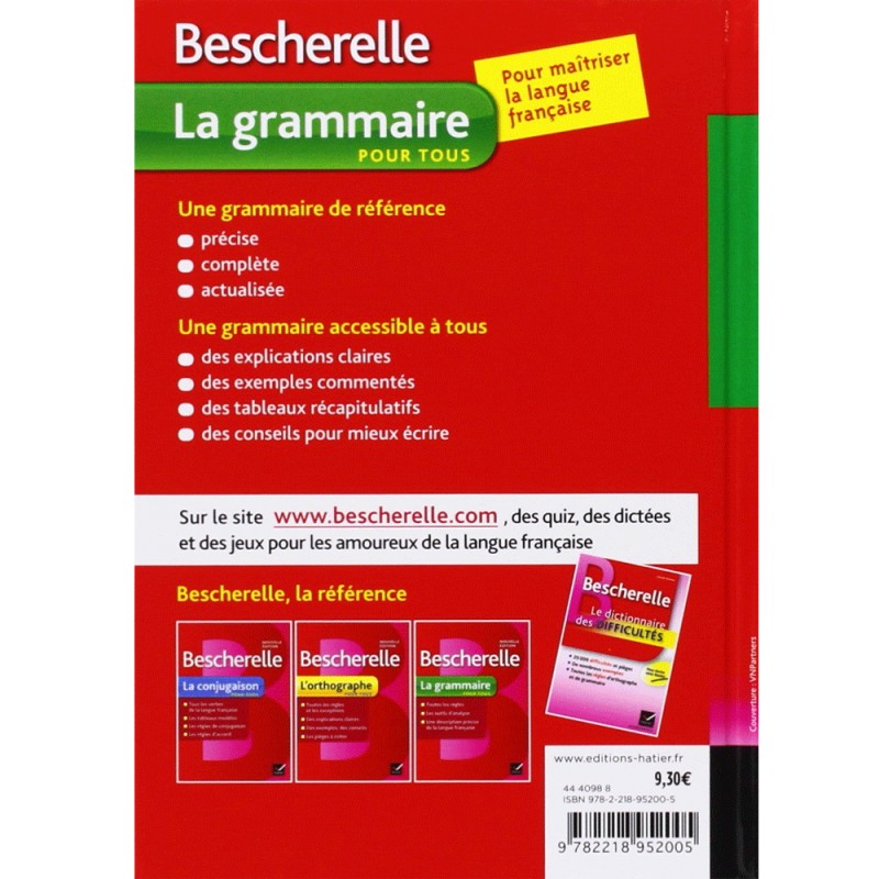 Bescherelle Français Le Coffret - Hatier