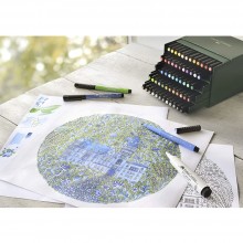 Feutre Pitt Artist Pen Studio Box 60pcs - Faber-Castell