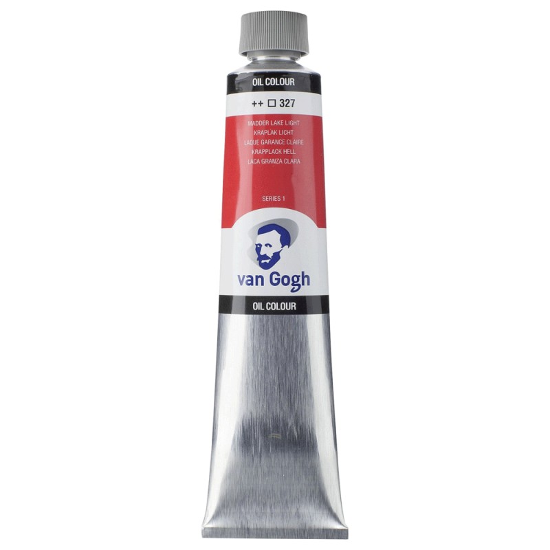 Peinture à l'Huile Tube 200ml Laque de Garance Clair 327 - Van Gogh