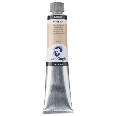 Peinture à l'Huile Tube 200ml Jaune de Naples Rouge 224 - Van Gogh