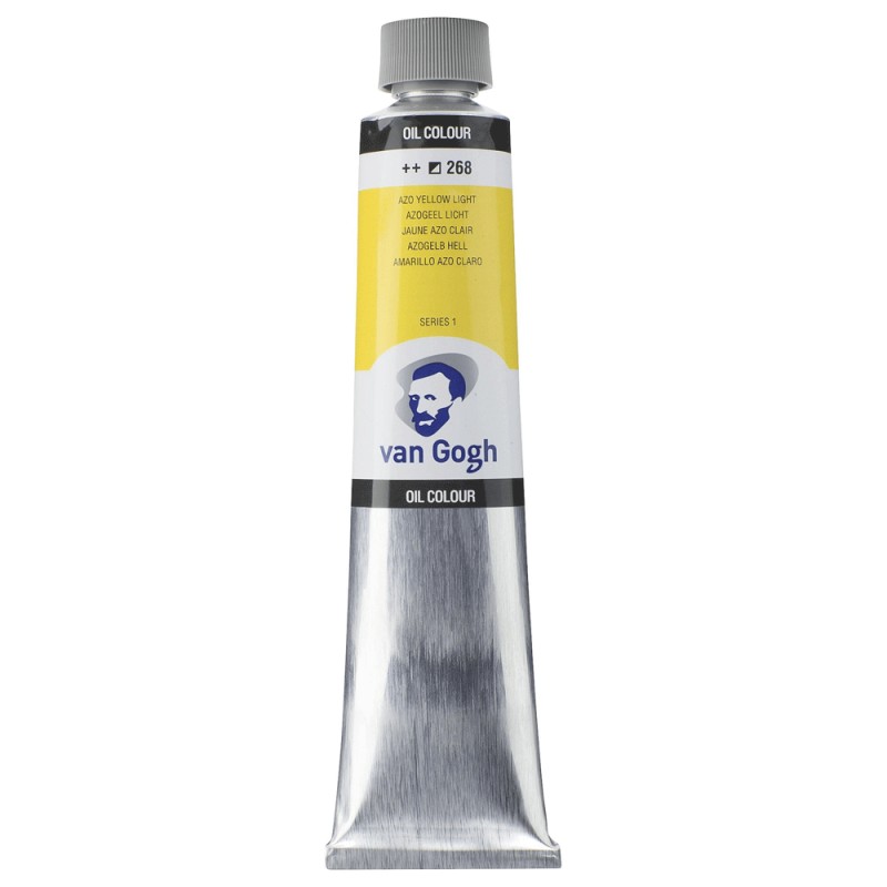 Peinture à l'Huile Tube 60ml Jaune Azo Clair 268 - Van Gogh