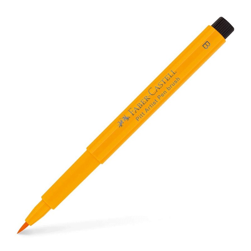 Faber-Castell Feutre Pitt Artist Pen Brush 109 Dark Chrome Yellow