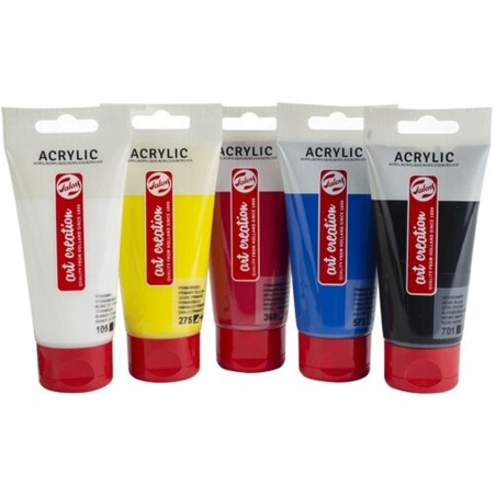 Set Acrylique 5 x 75 ml - Art Creation