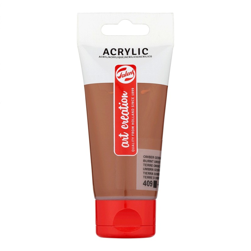 Acrylique Tube 75ml Terre d'Ombre Brulée 409 - Art Creation