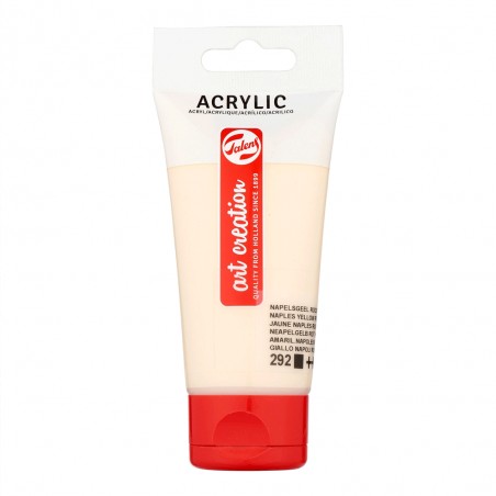 Acrylique Tube 75ml Jaune Naples Rouge Clair 292 - Art Creation