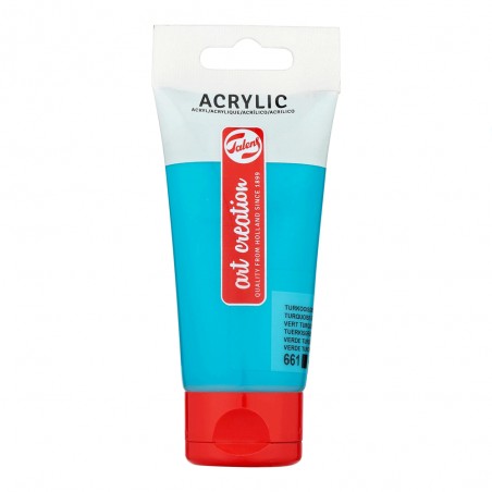 Acrylique Tube 75ml Vert Turquoise 661 - Art Creation