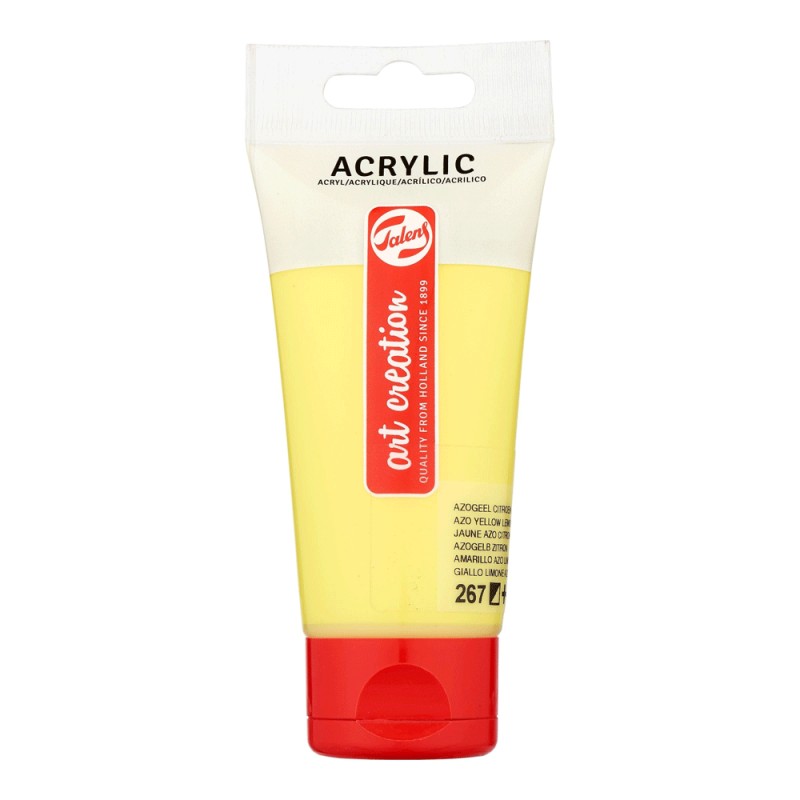 Acrylique Tube 75ml Jaune Azo Citron 267 - Art Creation