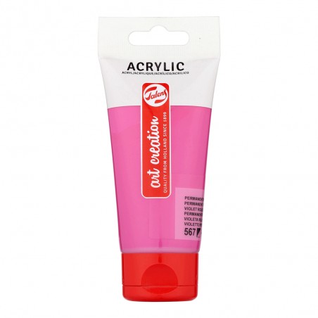 Acrylique Tube 75ml Violet Rougeatre Permanent 567 - Art Creation