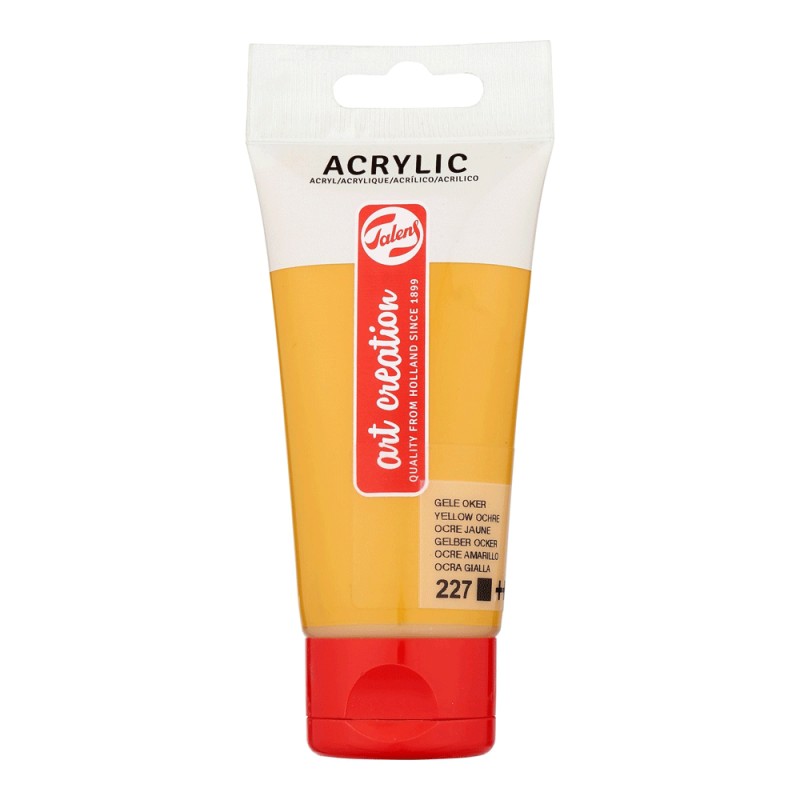 Acrylique Tube 75ml Ocre Jaune 227 - Art Creation