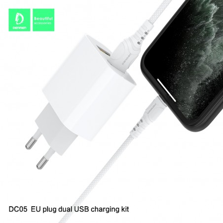 Chargeur Android Denmen 2.4A - Réf.DC05V