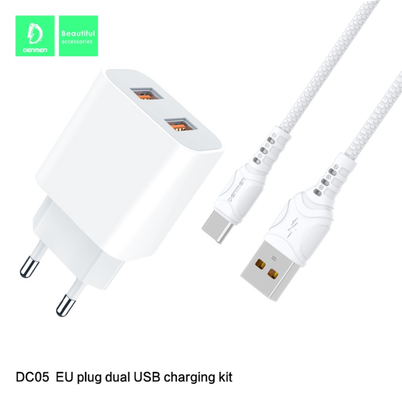 Chargeur Android Denmen 2.4A - Réf.DC05V