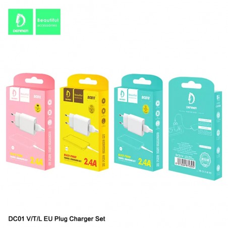 Chargeur Android Blast-Proof Denmen 2.4A - Réf.DC01V