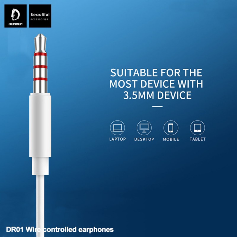 Ecouteur Micro Denmen - Réf.DR01