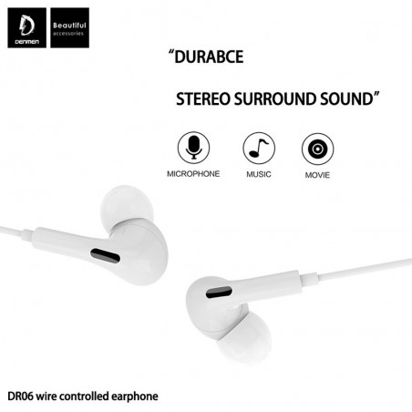 Ecouteur Micro Denmen - Réf.DR06