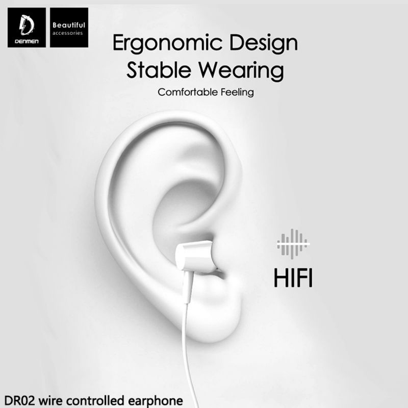 Ecouteur Micro Denmen - Réf.DR02