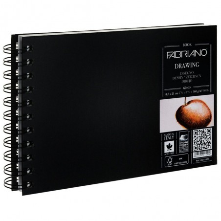 Drawing Book Fabriano 148x210mm A5 Paysage