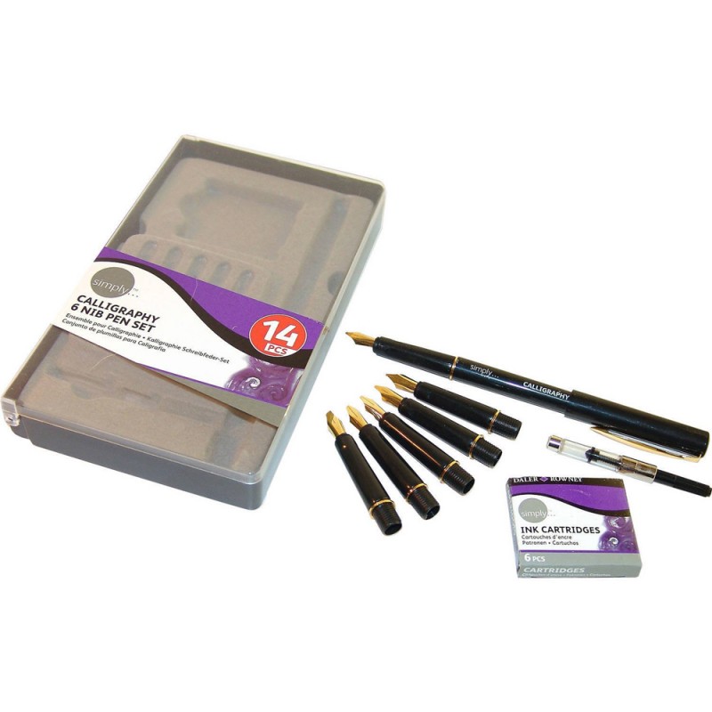 Ensemble pour Calligraphie Simply - Daler Rowney