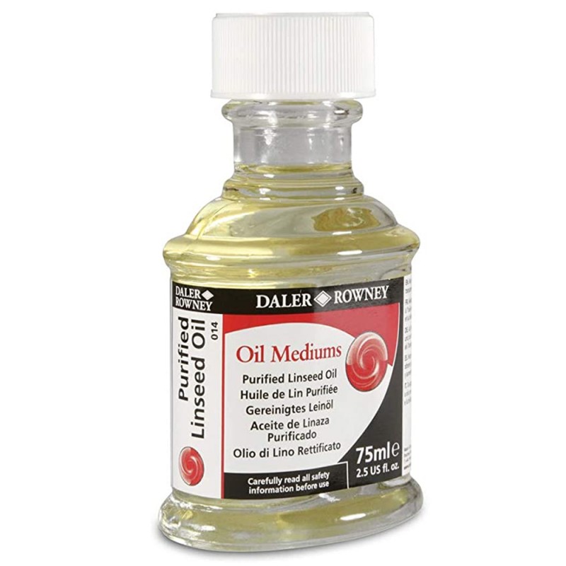 Huile de Lin Purifiée 75ml - Daler Rowney