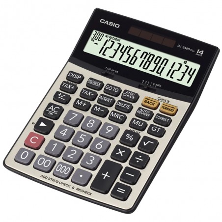Calculatrice de Bureau Casio DJ-240D Plus 14 Chiffres