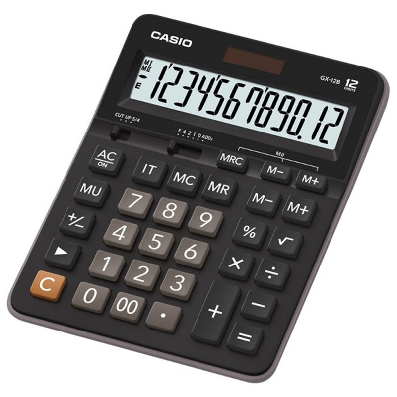 Calculatrice de Bureau Casio GX-12B-BK