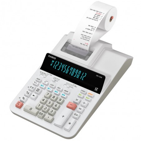 Calculatrice à Ruban Casio DR-120R 12 Chiffres