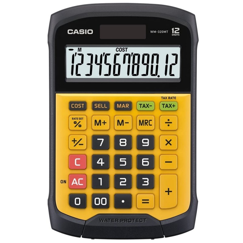 Calculatrice de Bureau Etanche Casio WM-320MT