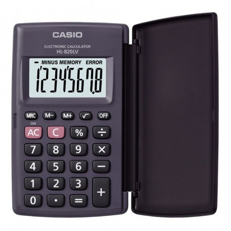 Calculatrice de Poche Casio HL-820LV-BK